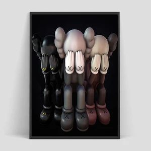 للديكورات المنزلية K-Kaw-Art تمثال ملصق مطبوعات زخرفية لوحة لوحة جدارية ديكور غرفة ديكور أشياء أفضل 10 دمية كاوس للمبيعات - No8