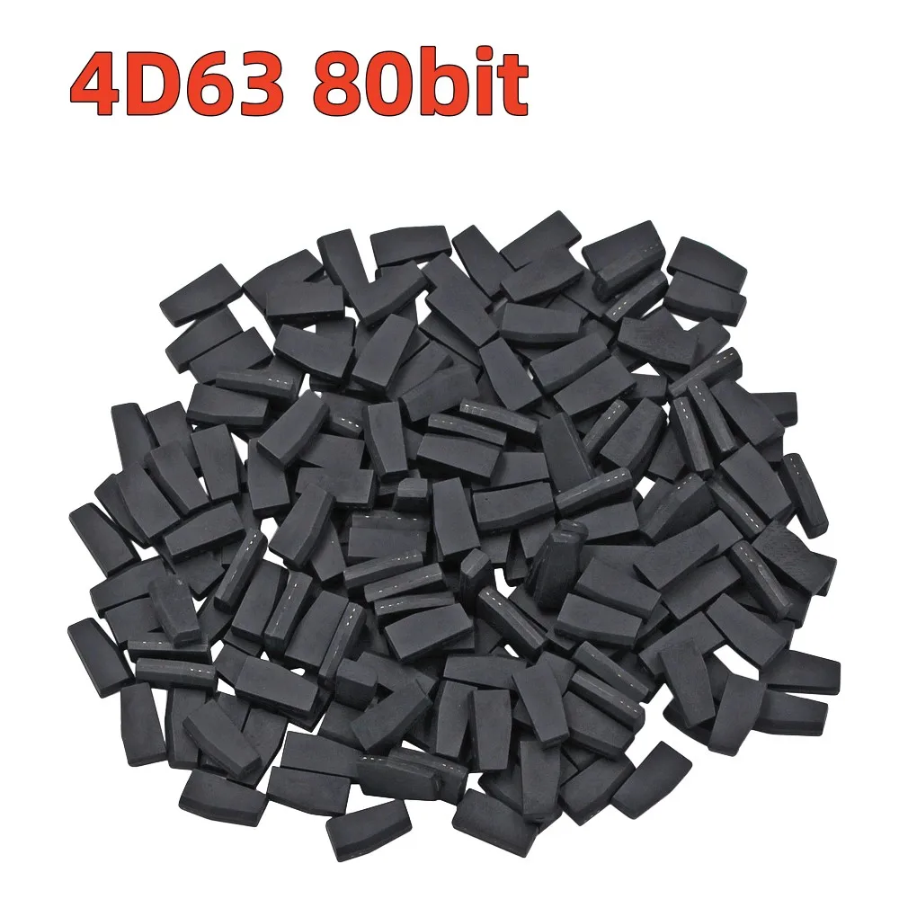 

5/10/20/30/50/100pcs 4D63 40/80bit ID63 ID83 TP33 Blank Ceramic Transponder Car Key Chip for Ford Mazda Lincoln Car Key Chip