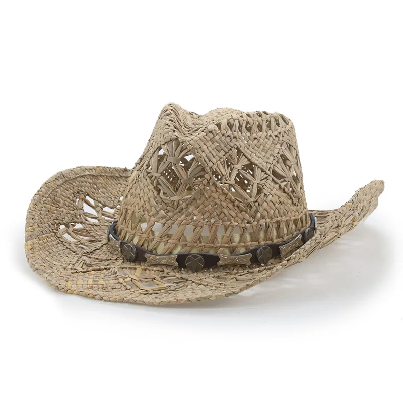 

Straw Hat Hats for Women Panama Summer Man Hat Western Cowboy Beach Bucket Hat Raffia Summer Straw Women Hats New шляпа женская