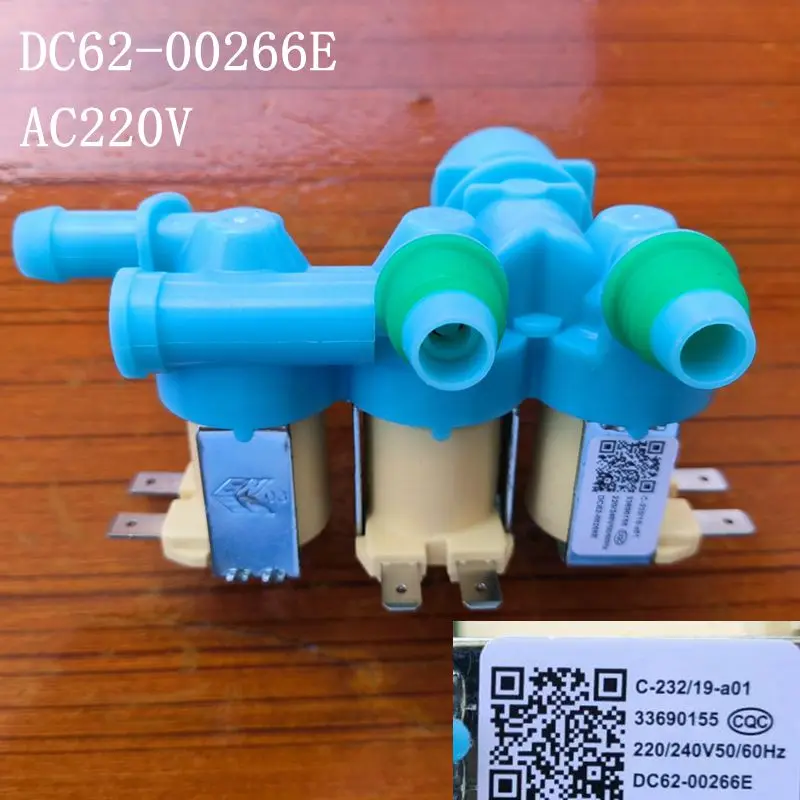 

New Electric Water Inlet Solenoid Valve For Samsung DC62-00266E XQB140-D88S XQB160-D99I/SC Washing Machine Parts