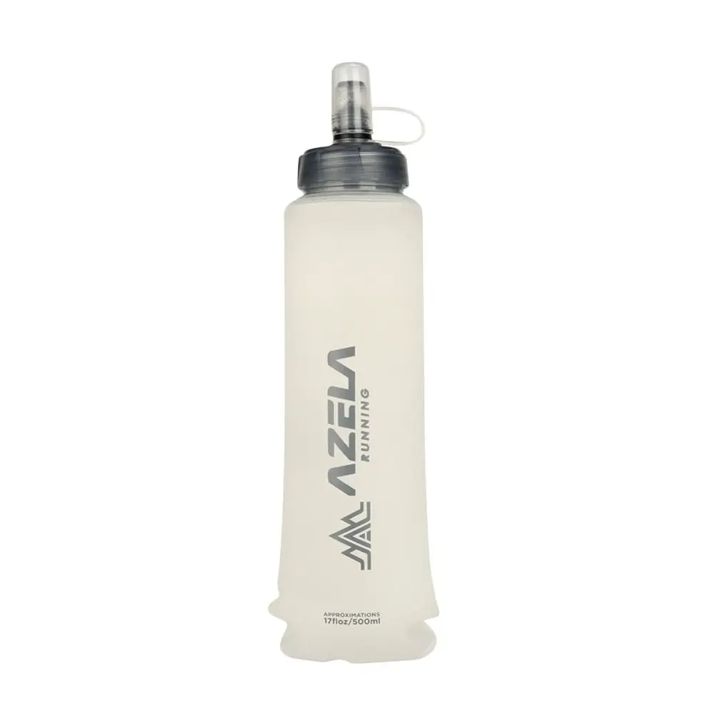 250/500ml Creative Folding Sport Water Bottle Portable Running Soft Water Bag Hiking Lightweight Drinkware Kettle Outdoors