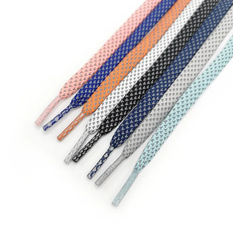 3M flache reflektierende Schnürsenkel, geeignet für Sportschuhe, Nachtlauf-Schnürsenkel, Schuhzubehör, 100/120/140/160 cm, 21 Farben – Detail 1