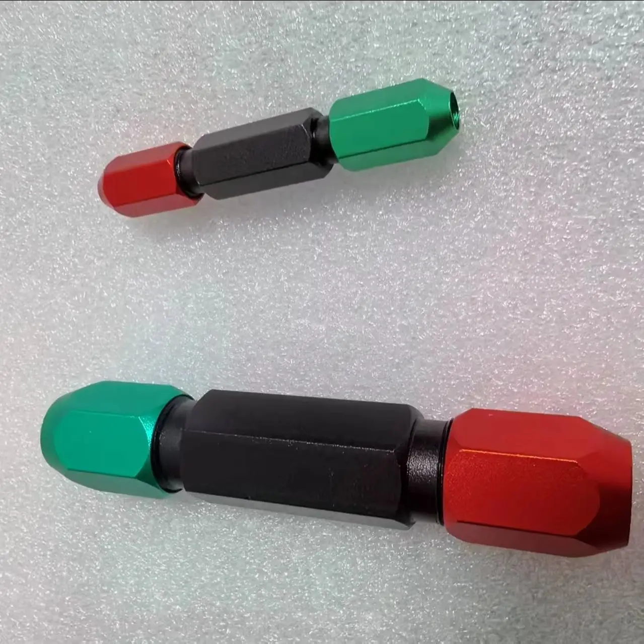 Adjustable Double-Head Inspection Tool,measuring rod,Pin guage handle,without engraving,range 1-2mm  30pcs