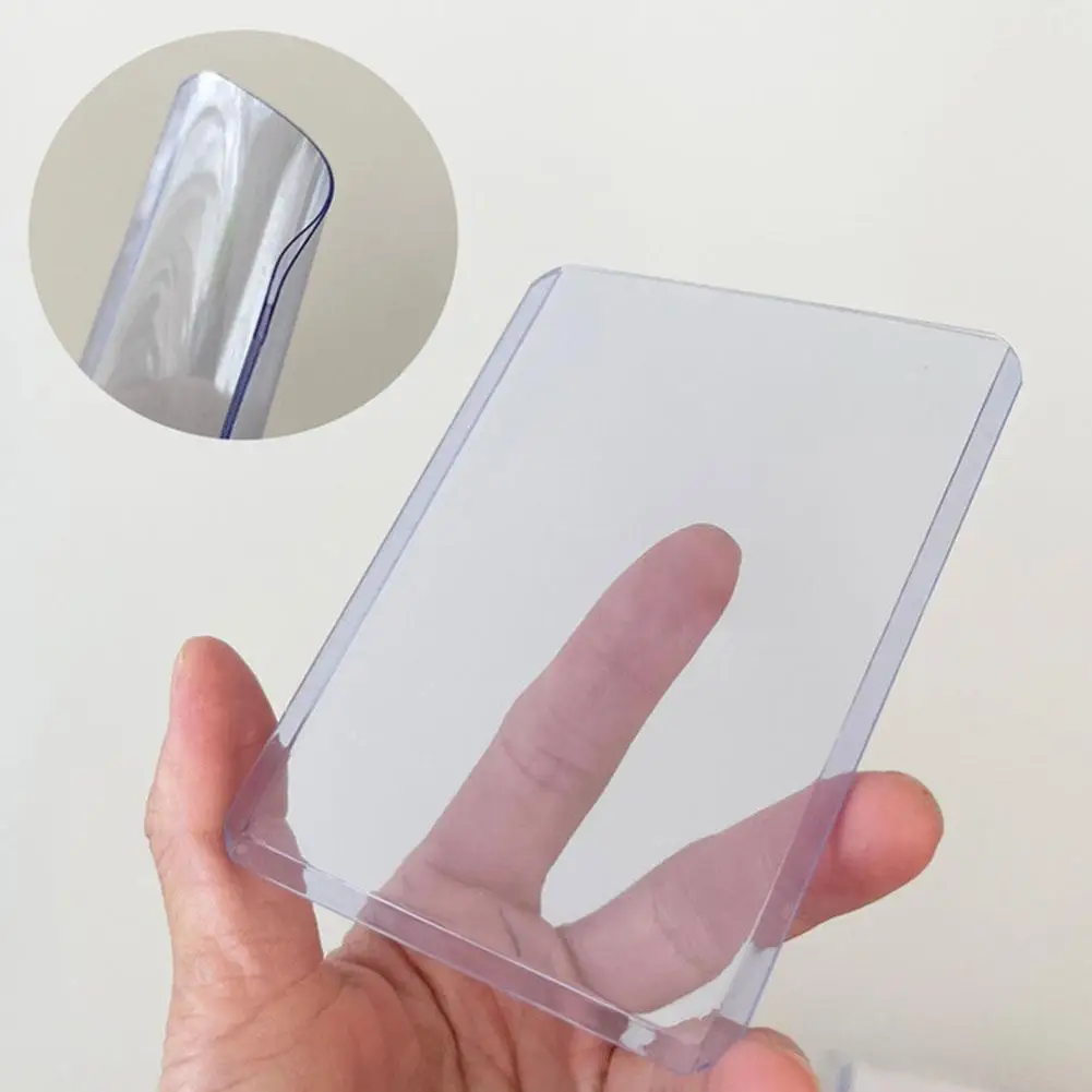 35PT Hart-PVC-Kartenhüllen, wasserdichter Sammler, Kartenhalter, Protektoren, Abdeckung für Sammelkarten, Sport, Baseball, Karte