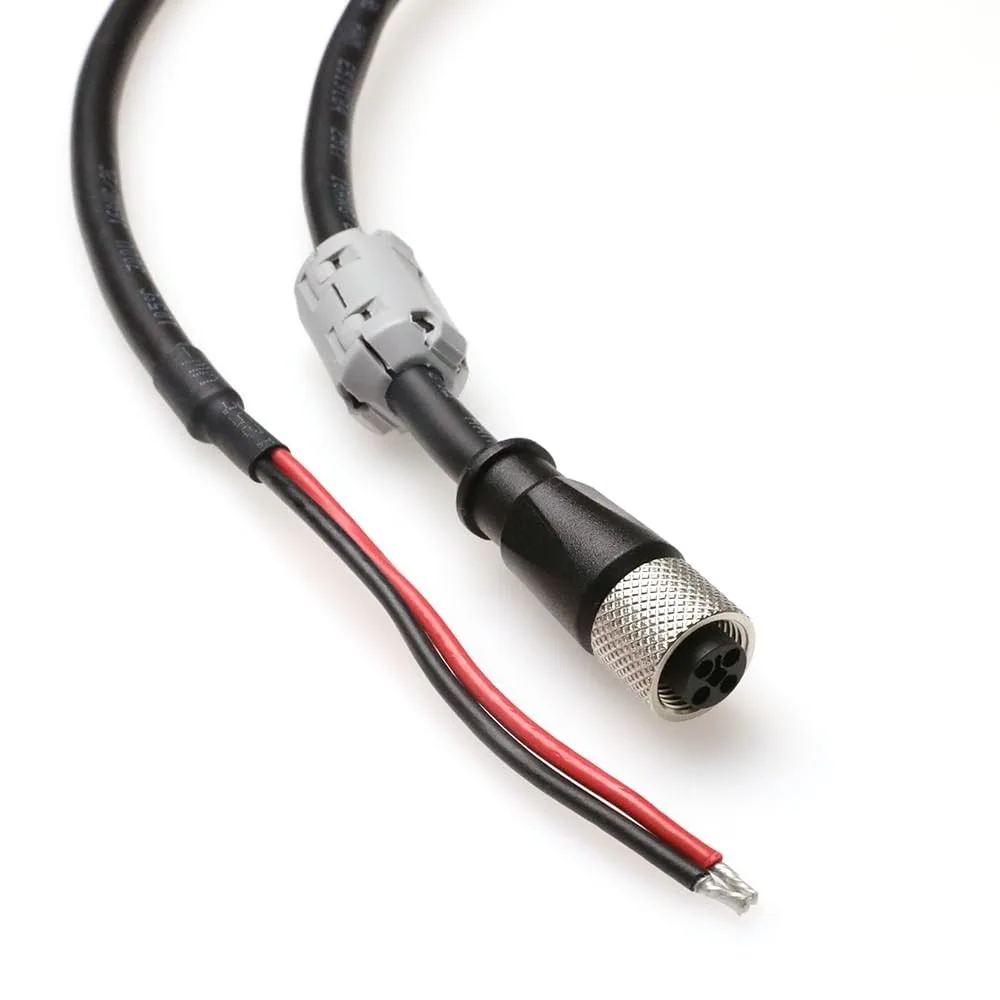 M12 T-Code 4 Pin Female Cable Drag-Chain Shielded for Cognex Scan 3D Camera