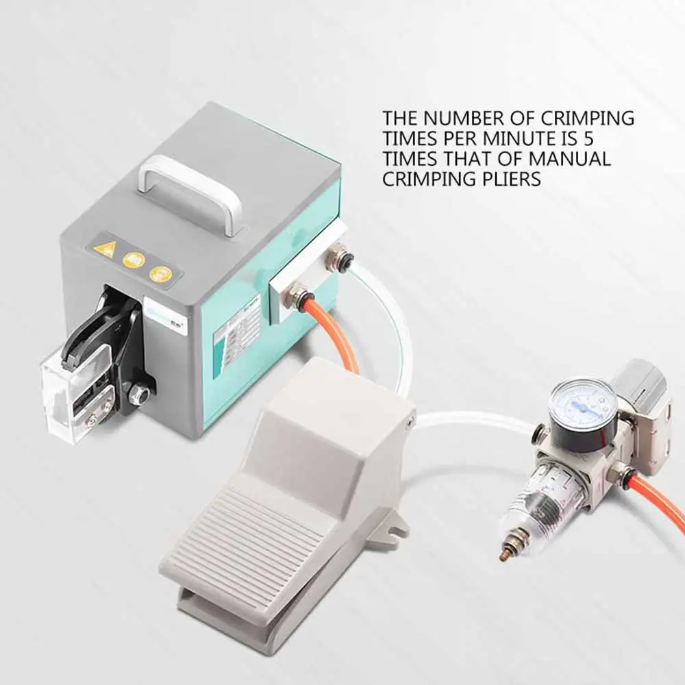 

Электрическая ручная машина для обжима авиационных клемм Обжимной зажим для авиационных клемм Обжимной четырехжильный коаксиальный 0,08-6 мм2