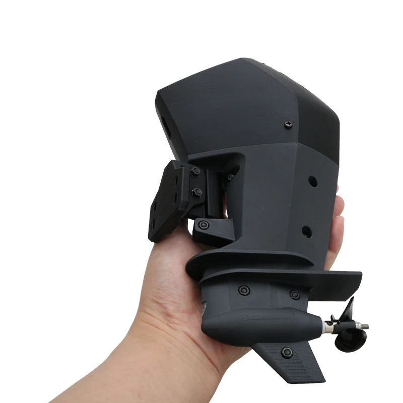 1PCS with 2850 3100KV Brushless Motor Outboard Power Engine 3D Printed Outer Shell Large Thrust Handing Motors for RC Jet Boat