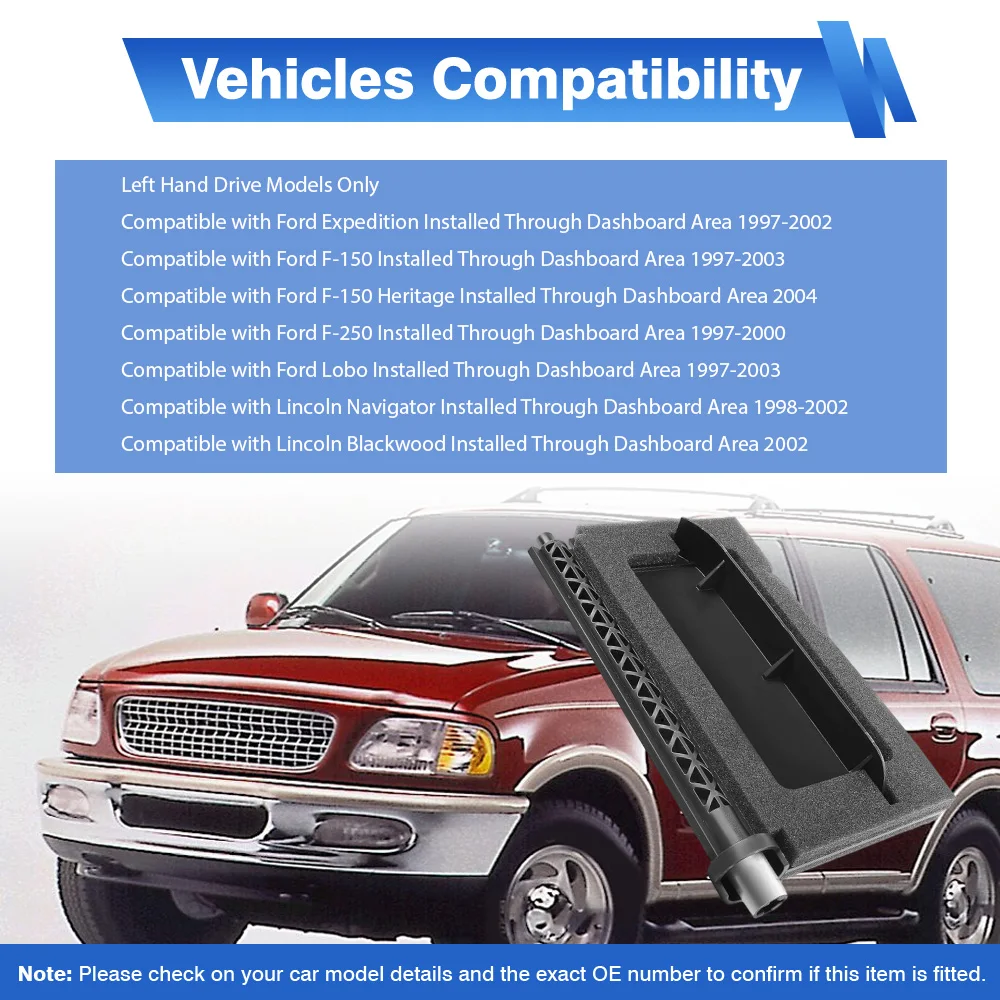 

HVAC Blend Door Repair Kit For Ford Expedition F-150 F-250 Lobo Lincoln Navigator 902-207, 1L7Z19B555DA, F75Z19B555HA,