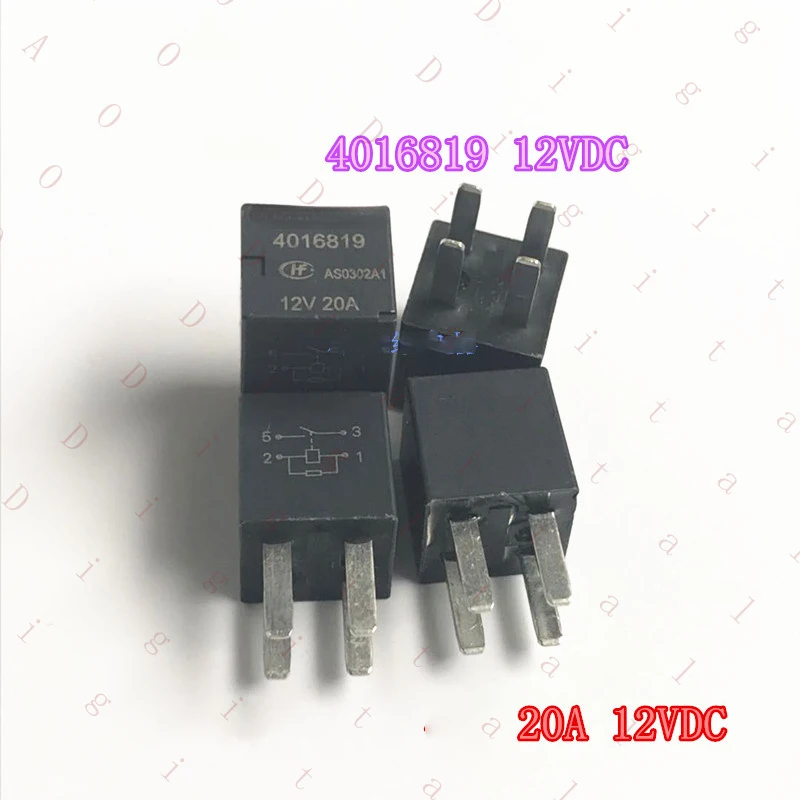 GQ-  5PCS 4016819 for POLARI Relay 12V 20A 4 Foot AS0227A1