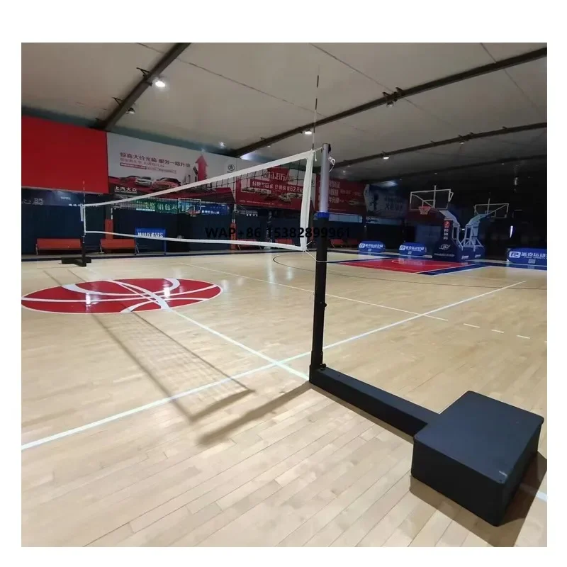 Factory High Quality Sports Volleyball Badminton Tennis Equipments Portable Volleyball Pole Aluminium Material for Sale