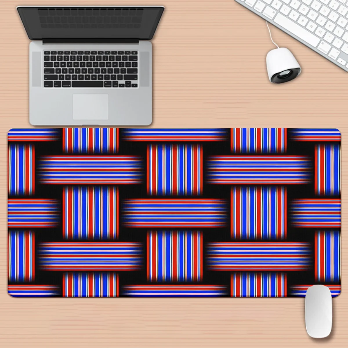 Brand Woven Weave Desk Mat XXL Gaming Mousepad HD Printed Non Slip Keyboard Pad Large Office Computer PC Gamer Decor