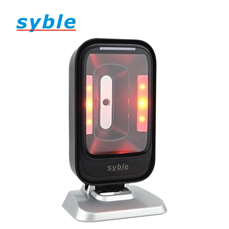 XB-8208H Hands Free 1d 2d Omnidirectional Barcode Scanner QR Code PDF417 for Mobile Alipay