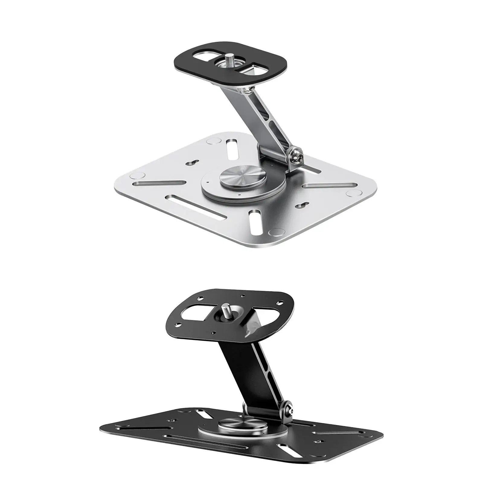 프로젝터 스탠드 편리한 범용 회전식 프로젝터 홀더 지원 침실용 1/4인치 나사 데스크탑 벽 천장 마운트