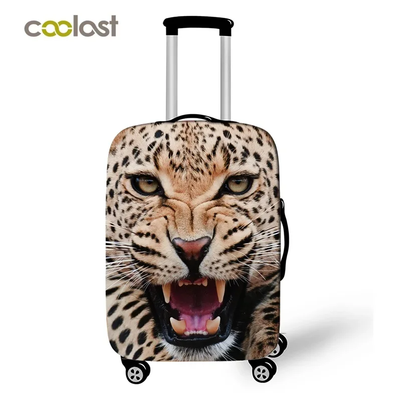 

Cheetah / Lion Animal Print Luggage Protective Covers Suitcase Covers 3d Print Trolley Luggage Dust Protection Covers For Men
