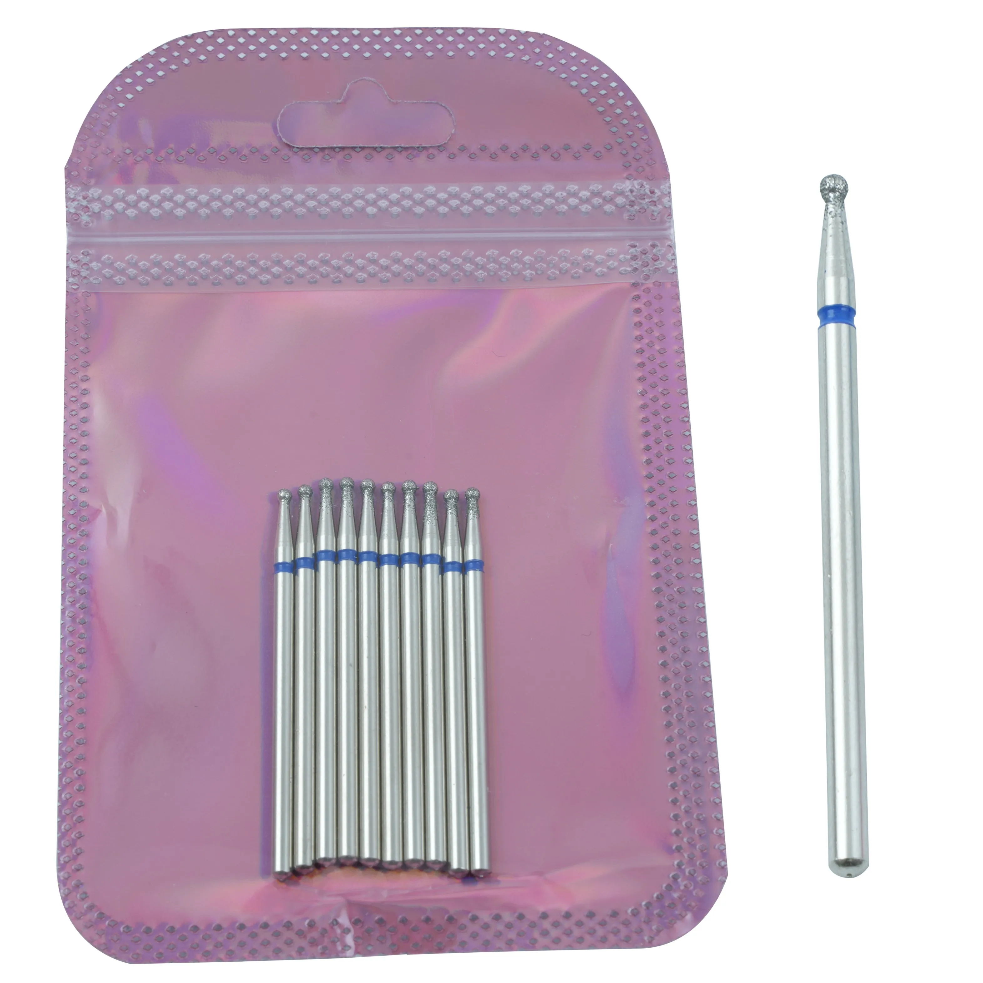 10 stuks diamant nagelboren set voor manicure acryl frees schacht pedicure gel remover nagel gereedschap accessoires