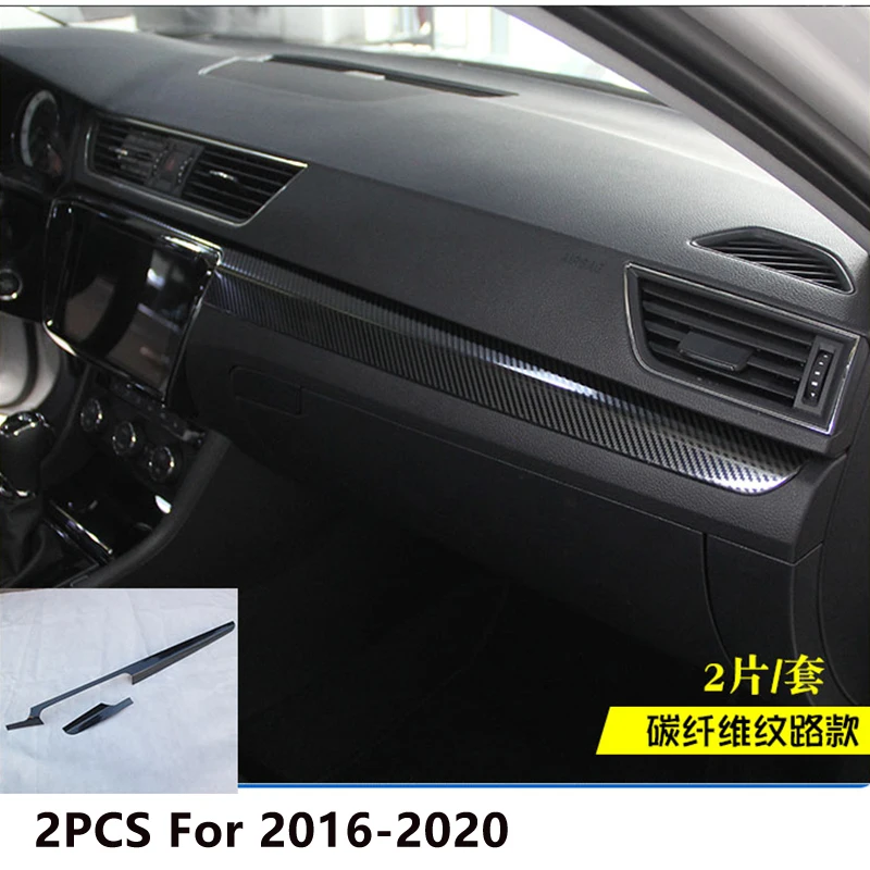 Autocollant de décoration pourSkoda superb 2016 – 2022, intérieur des deux côtés de la sortie de climatisation, garniture,