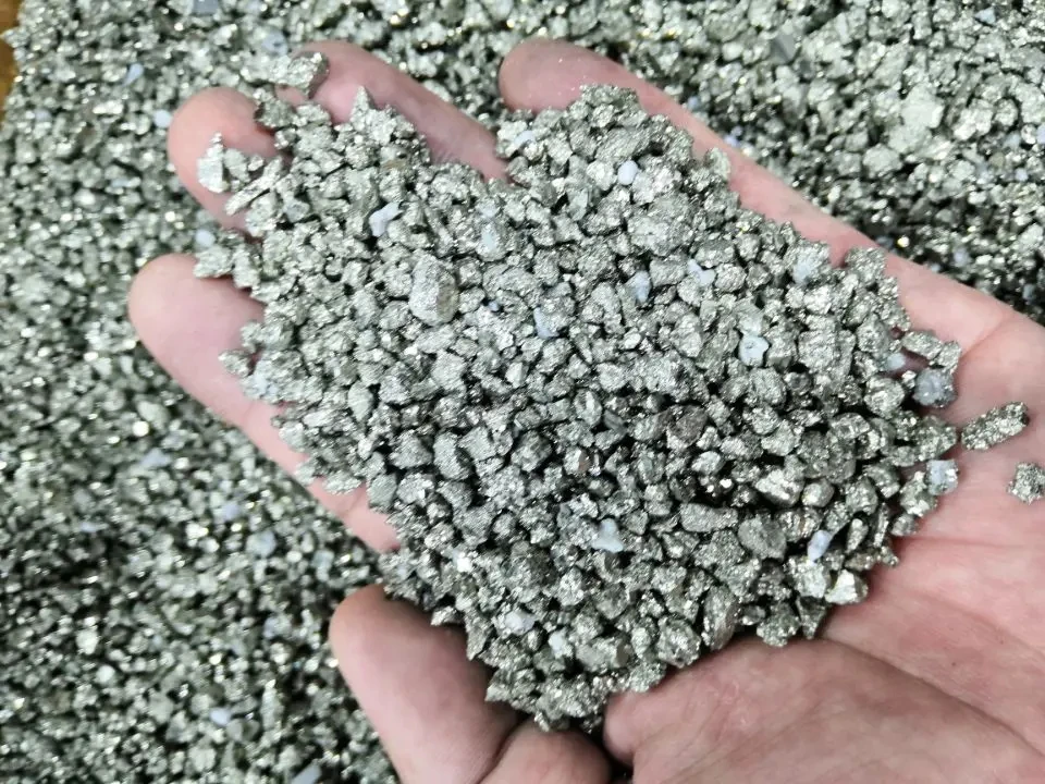Pyrite Crystal Mini Chips - Pyrite Raw Crystals Bulk - AKA Fool's Gold from Peru