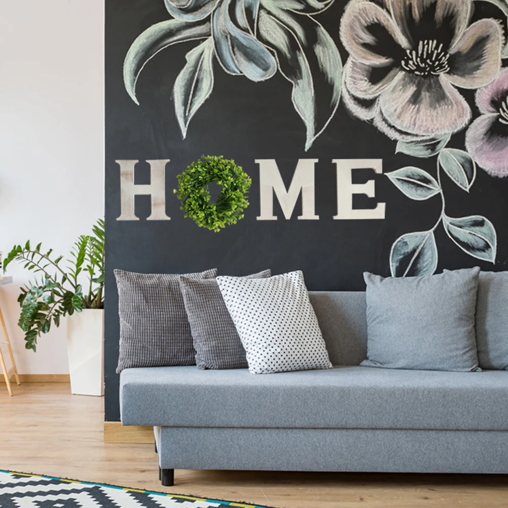 

1set 1Set Home Letters Wooden Hanging Decor Wall Ornament For Indoor Party Decoration Diy Gift Interior Styling