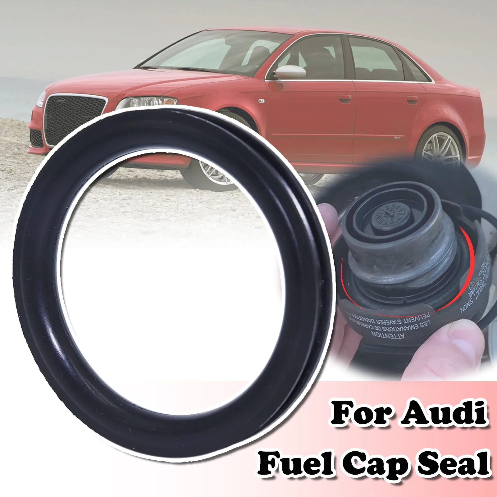 

Gas Cap Replacement Seal For Audi R8 RS3 RS4 RS5 RS6 RS7 RSQ3 Fuel Tank Filler Neck Repair V Shape O-ring Rubber Gasket Washer