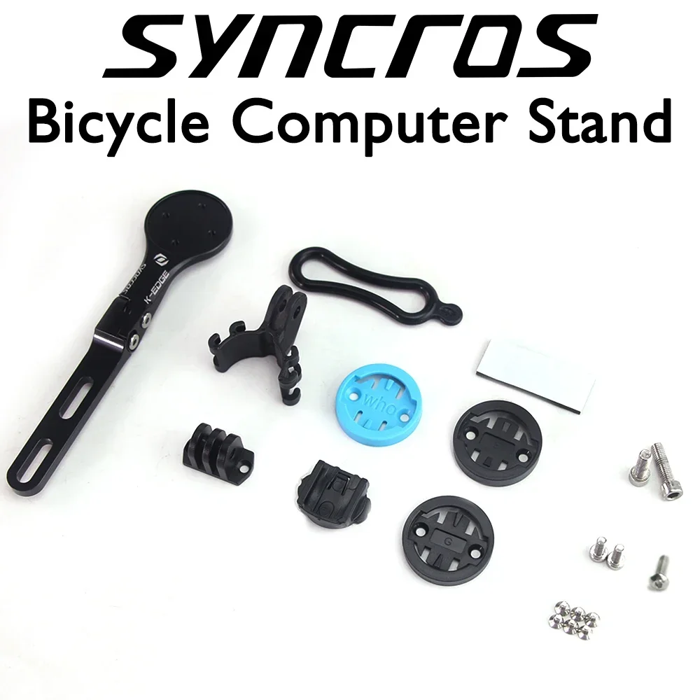 

SYNCROS 2023 Mountain/Highway Bicycle Computer Stand Is Suitable for Wahoo/Armin/Briton/Cat Eye/Light Bike Accessories