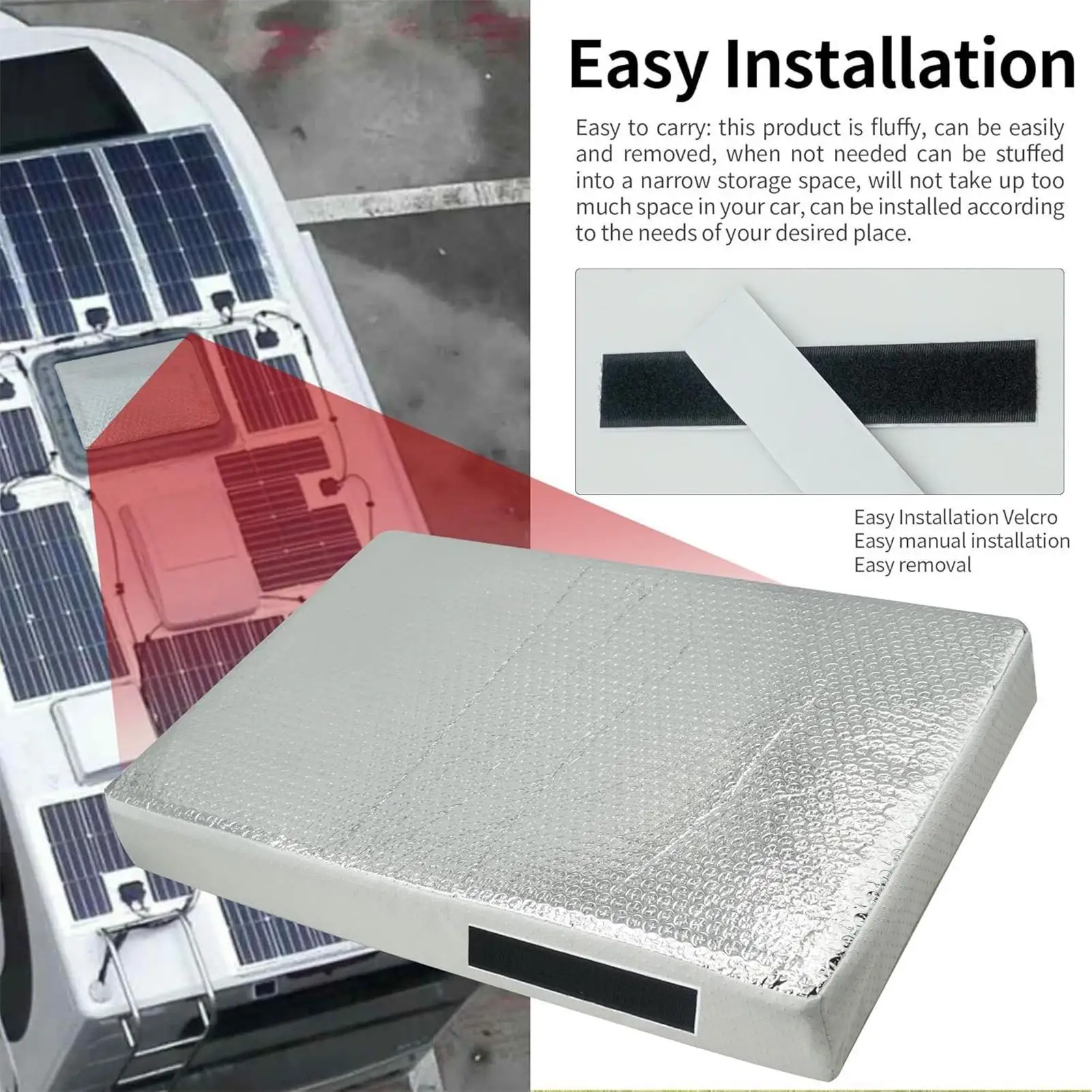 

Изолятор вентиляции для автофургона, водонепроницаемый светоотражающий чехол для мансардного окна, автомобильные внутренние принадлежности для горячего дня, зимы, путешествий на открытом воздухе, кемпинга