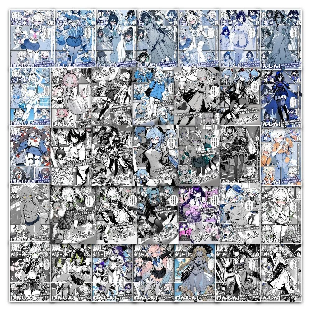 189, оригинальные наклейки с плакатом в стиле манги для косплея, креативный мультфильм, высокий уровень внешнего вида, солдат Йеген, сын, Фэртина