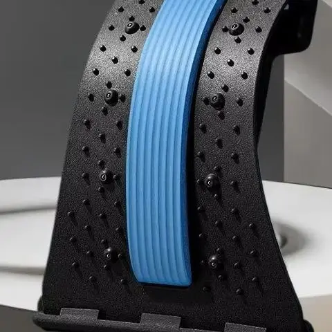 1PC Magnetic Lumbar Back Soothing Device Spine Stretch Nerve Compression Relief Vertebrae Corrector - Back Pain Relief Therapy