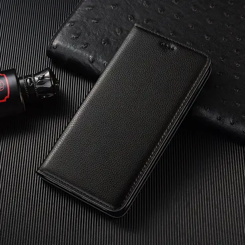 Litchi Pattern Leather Phone Case For HTC U11 U12 Life U19e U20 Desire 22 12 19S 20 21 Pro Plus Magnetic Flip Cover Wallet Cases
