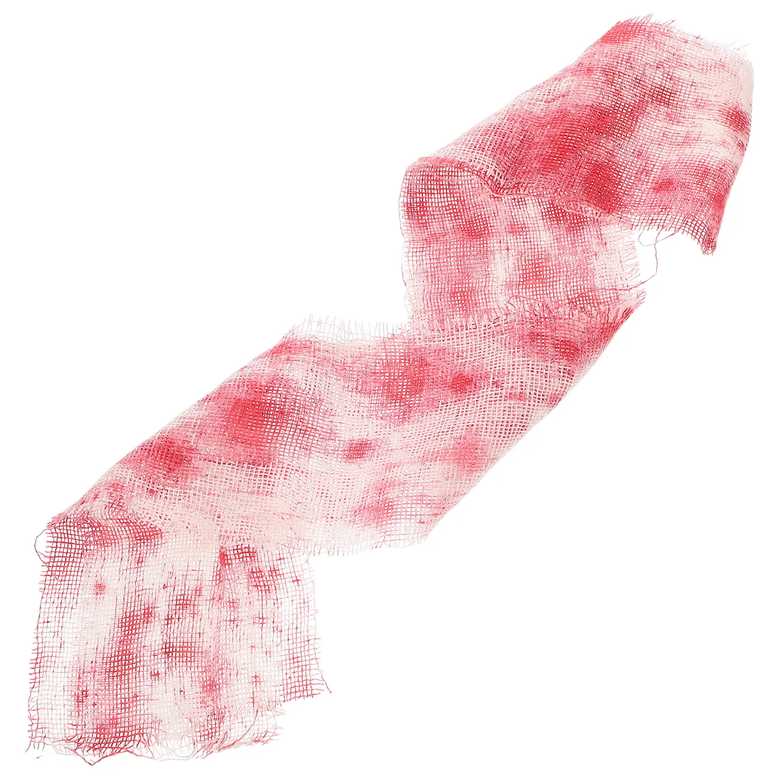 Bloody Gauze Warning Tape Halloween Bloody Cloth Strip Creepy Gauze Prop Spooky Halloween Party Decorations Horror Atmosphere