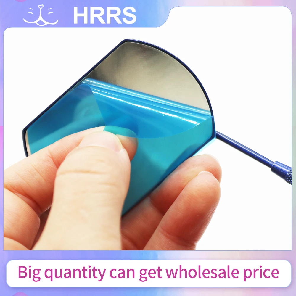 Espejo de pestañas para injerto de pestañas, belleza de aumento, mango largo para comprobar extensiones de pestañas postizas, herramientas de maquillaje, proveedor de espejos