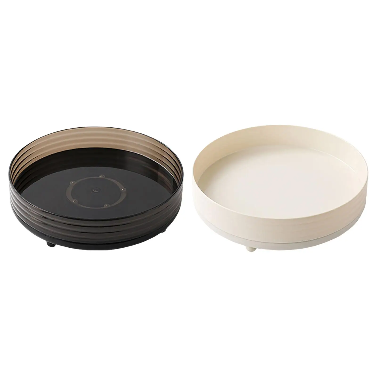 

360° Rotating Makeup Organizer Turntable Multifunctional Display Case Makeup Brush Holder for Skincare Make up Perfume Cabinet