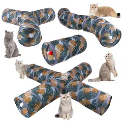 Pet Cat Tunnel Tube Funny Toys For Cats Foldable Cat Toys Interactive Rabbit Play Games Kitty Tunnel Chat Pet Product