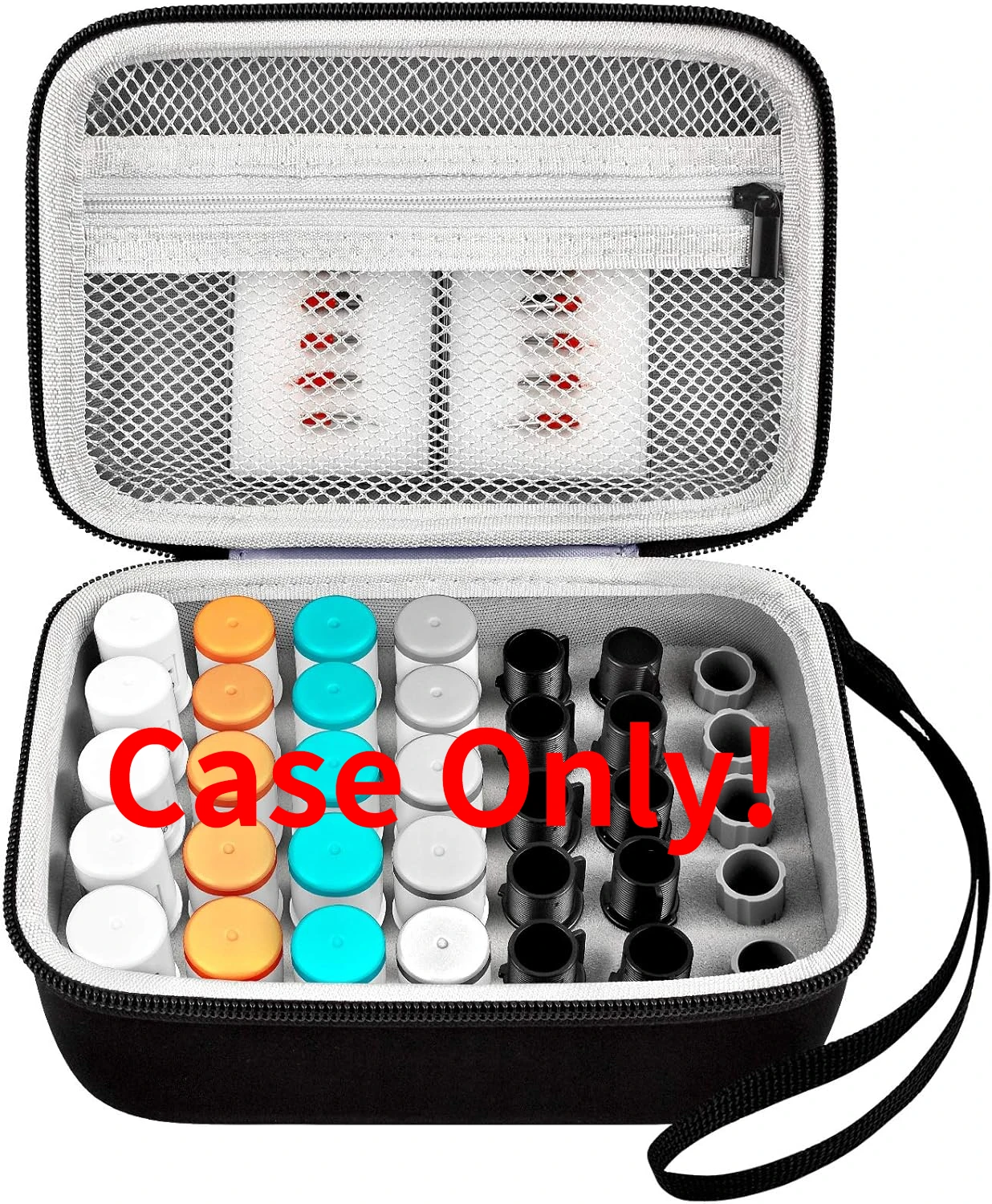 Case Compatible with Silhouette for Cameo 4 3 2 1 Blade Tools and Auto Blades, 35+pcs Tool Organizer Holder for Rotary Box Only