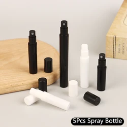 5Pcs Mini Perfume Spray Bottle Refillable Spray Bottle Atomizer Container 2ml 3ml 5ml Plastic Snap Bottle Travel Bottles