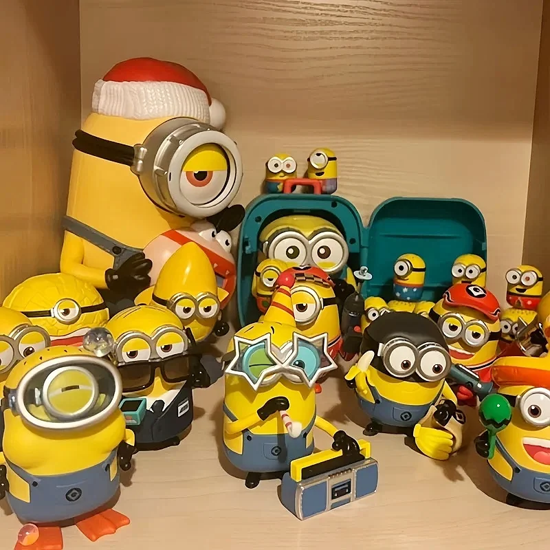 Pop Mart verachtens wert mich 4 Anime Figuren Minion Action figur Puppe Kawaii Tom Ron Gus PVC Ornament Geburtstags geschenk für Kinderspiel zeug