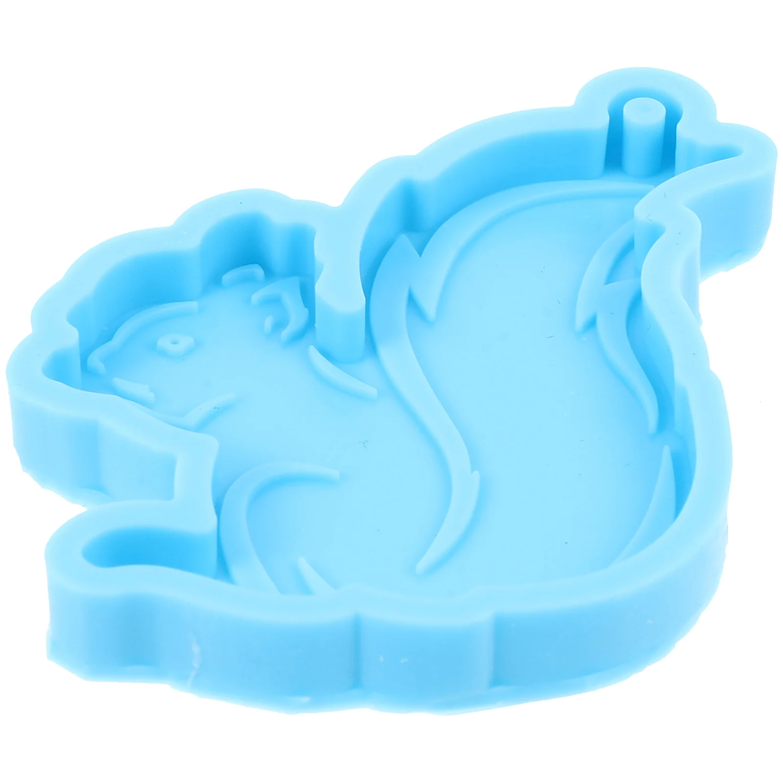 

Squirrel Pendant Molds Small Keychain Jewelry Silicone Convenient Craft Supplies DIY Accessories Charm Mold Nonstick Resin