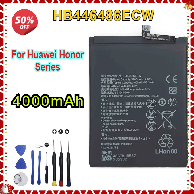 

New HB446486ECW Battery for Huawei Honor 9X Pro /Y9S/P Smart Pro/Y9 Prime 2019/Y9P Replacement Capacity Phone Battey