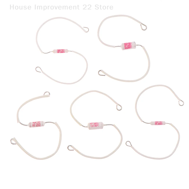 RF 250V 10A 15A 20A 250V Ceramic Temperature Fuse 185/200/230C Degrees Thermal Fuse Cutoff