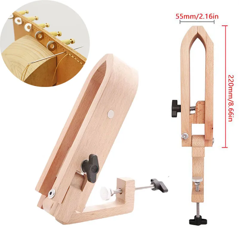 Leather Sewing Pony Horse Leather Craft Clip DIY Portable Travel Stitching Position Adjustable Leather Essential Tool