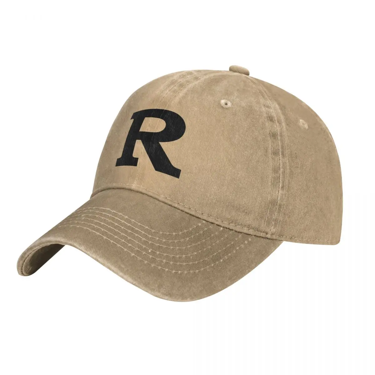 

R Letter Denim Baseball Cap Fashion Logo Women Men Custom Logo Hip Hop Hats Summer y2k Cute Kpop Rock Sun Visor Snapback Cap