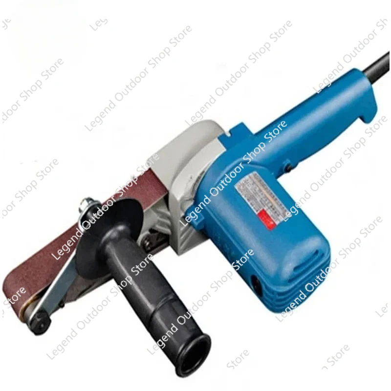 

1 шт. Ленточная шлифовальная машина с регулируемой скоростью 30*533 мм, 550 Вт, высокомощная, для деревообработки, 220-240 В, для шлифовки наждачной бумагой