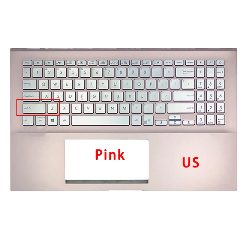 New For Asus VivoBook 15 X532 X532FA X532FL X532F S5500F;Laptop Accessories US or Random European Keyboard