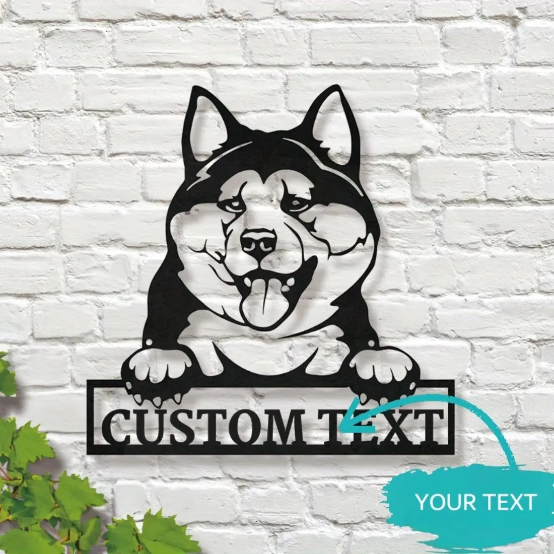 CIFbuy Solemn Kneeling Soldier Metal Sign, Custom Personalized Name Soldier Themed Home Wall Decor Only