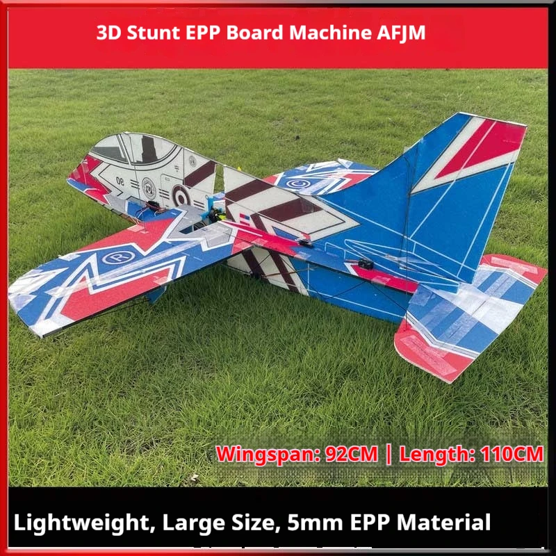 Afjm Epp 3d Aerobatic Rc Airplane F3p Lightweight 92cm Wingspan 110cm Long Stunt Fixed Wing Aircraft Model For Hobby Players