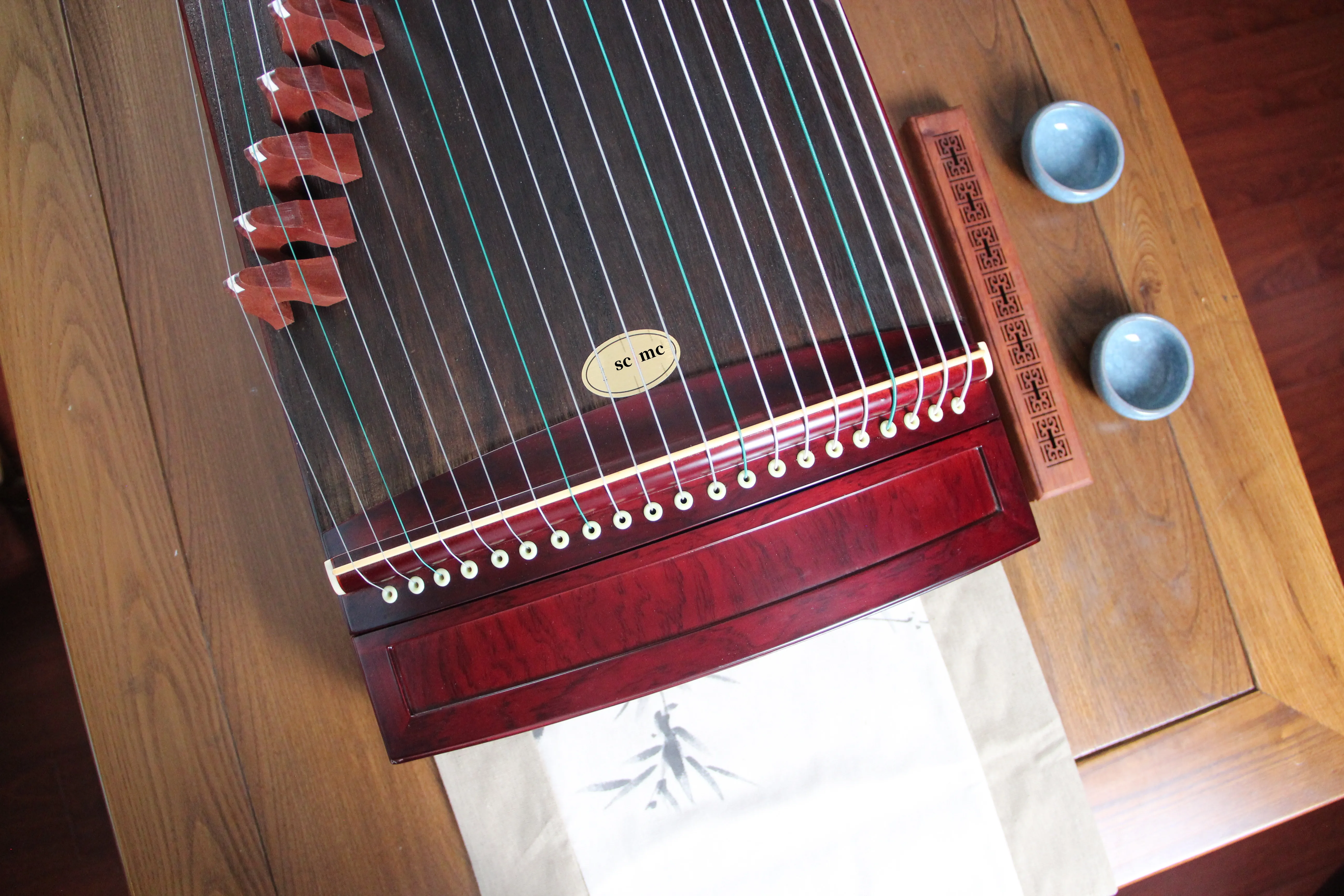 factory price rosewood Guzheng musical instrument chinese zither wooden instrument