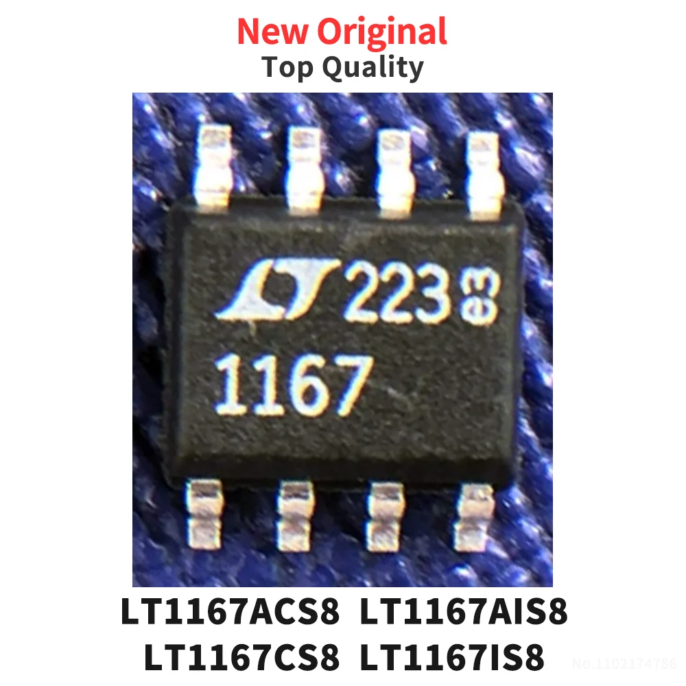 (1 Piece) LT1167ACS8 LT1167AIS8 LT1167CS8 LT1167IS8 SOP New Original