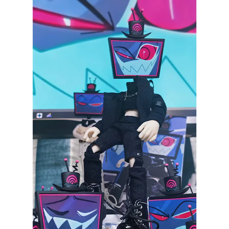 

В наличии Hazbin Hotel Vox Bjd Сменная головка Gsc Ob11-22-24 ТВ-головка Креативные аксессуары Только голова без тела