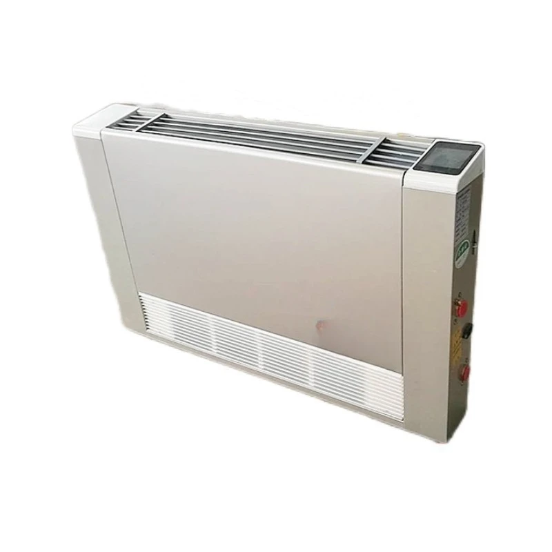Fan coil dual-purpose water conditioner central air conditioner end well water wall-hung boiler ultra-thin coil