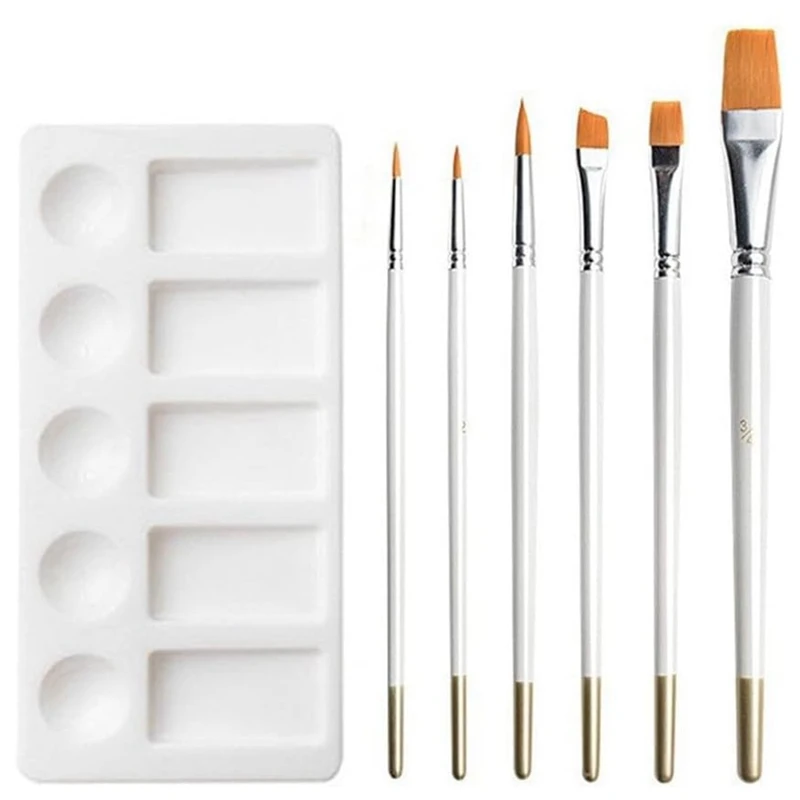 Palette Palette Paintbrush Scraper 15-Piece Set Of Rectangular Palette Art Graffiti Painting Tools