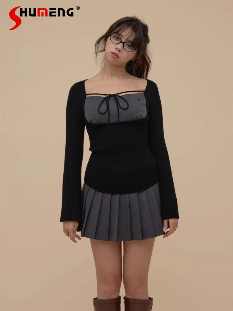 

Новая женская плиссированная мини-юбка с высокой талией для весны-лета 2026: модная, универсальная, повседневная, сексуальная, для стильных девушек